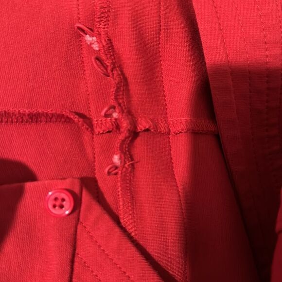 BODEN Women’s Red Wrap Dress Size US 6L - Picture 12 of 13